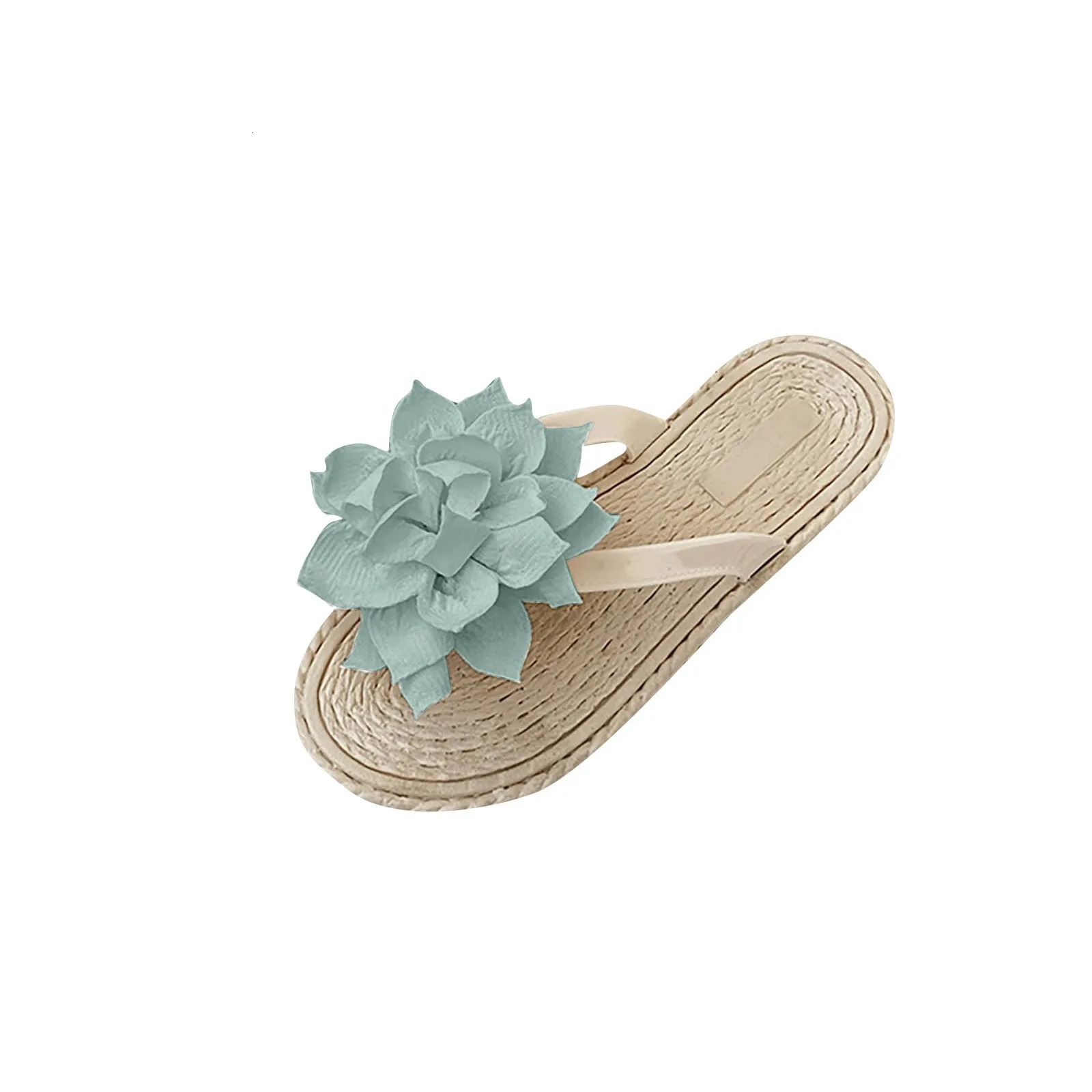 Womens Summer Outerwear Fashion Flower Flip-flops Non-slip Soft Bottom Seaside Vacation Beach Shoes Flip-flops For Women 250519