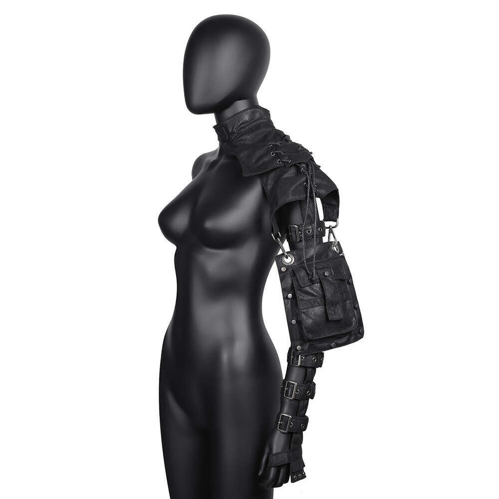 2025 New Rock Motorcycle Steam Punk Armor Women's Shoulder Bag Clothing Accessories