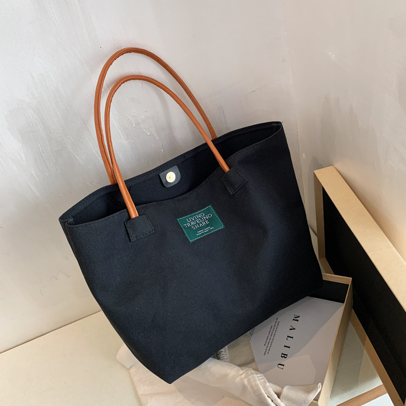 Free Delivery Designer Bag Spring New 2025 Stylish Casual Canvas Shoulder Ins Simple And Artistic Hand Held Trendy Tote Luxury Bag