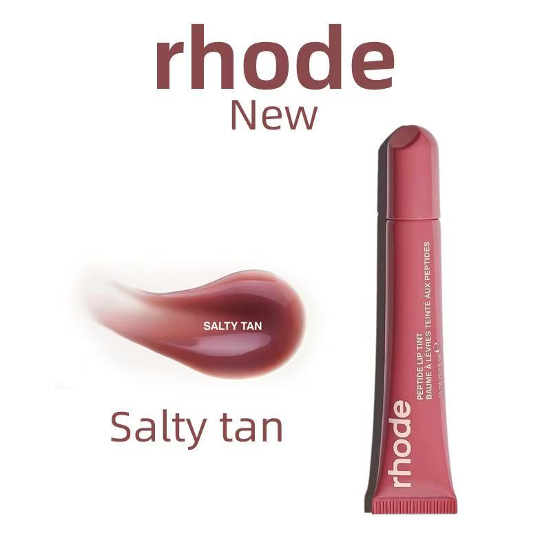 Rhode Lip Gloss 10ml rhode lip glaze Lipstick Lips Beauty Cosmetics lippie Lip balm lip protector lip pomade Moisten lips Shiny glitter 9 Colors