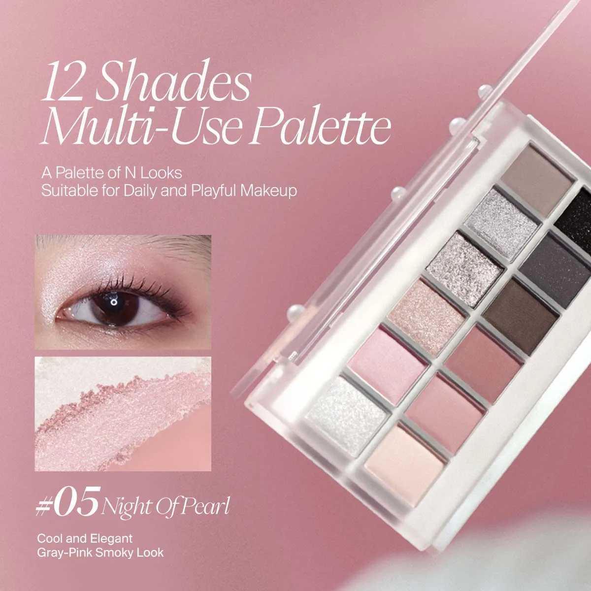 JOOCYEE New 12 Shades Oyster Palette The World is My Oyster Collection Waterproof Long Lasting W250520