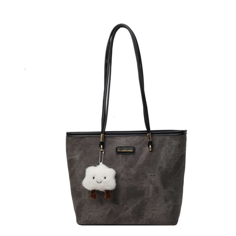 Large Capacity Women Fashionable Shoulder with Advanced Sense for College Students' Class Commuting Tote Bag 2025 New Casual Versatile Fashion Cl
