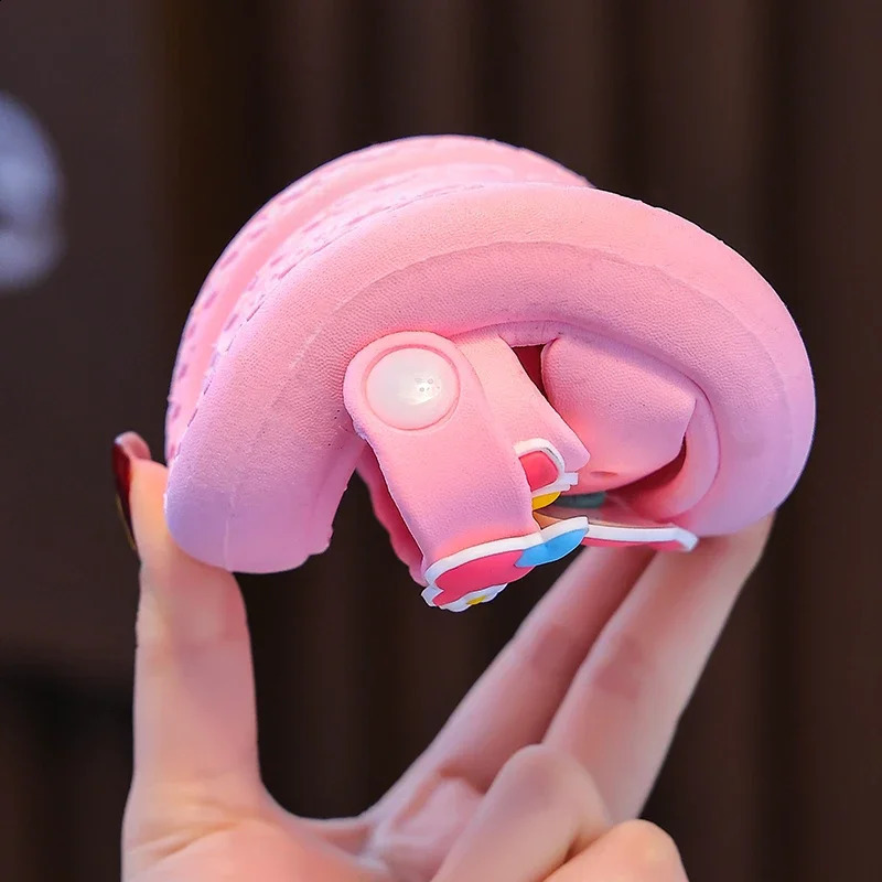 Summer Cute Bow Decoration Toddler Sandals For Aged 0-5 Children Girl Slippers Non-slip Prewalker Flip Flops Home Kids Shoes 250519