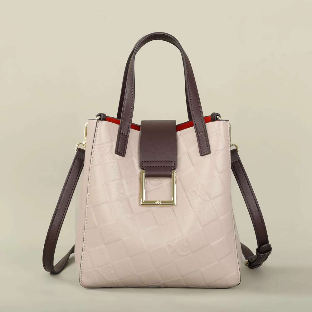 PG Women's Tote New Steel Emed Handheld Bun gift Shopping Bag