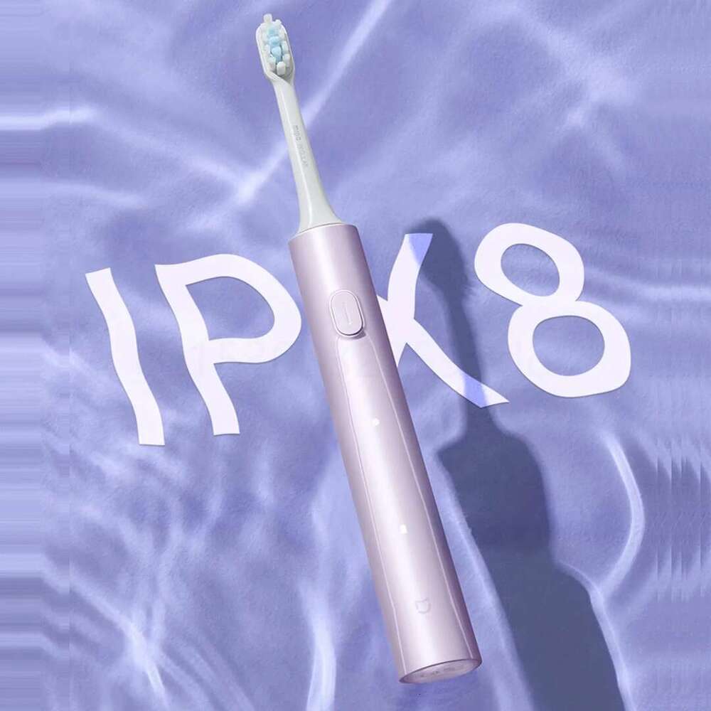 XIAOMI Mijia Sonic Electric Toothbrush T302 3colors Brush Heads IPX8 Water Proof 360° Wireless Charging 4 Modes Cleaning Teeth