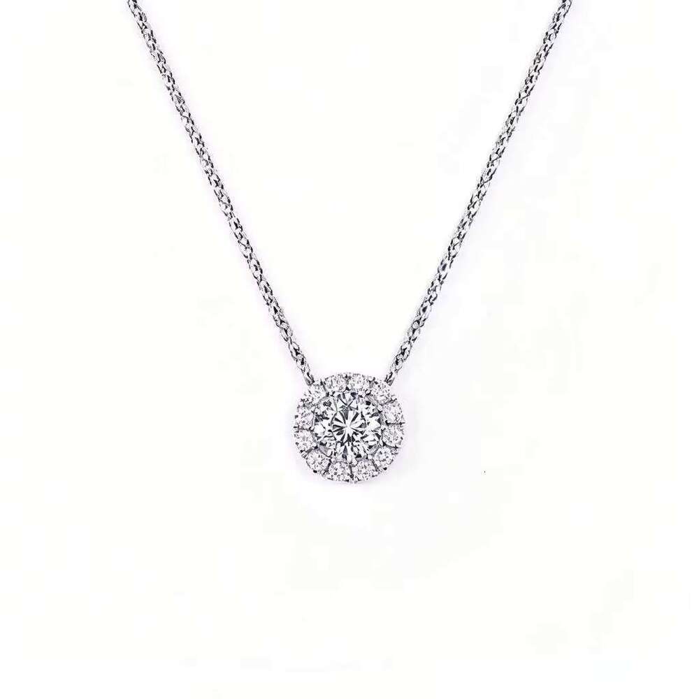 Lin Yin pure sier necklace, unique and charming hollow main pendant