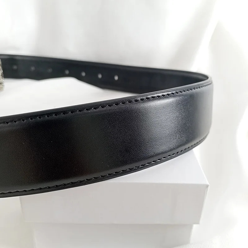 Fashion cowhide Real leather belt For Women High-end s Wide Belt Female Heart Desiner Womens Punk Gothic Jeans Belt 250519
