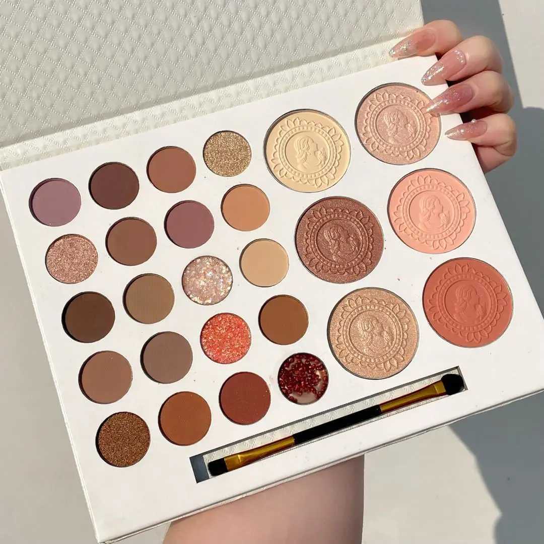 Eyeshadow Palette 26 Colors Matte Highlighter makeup products Long Lasting Women Cosmetics Korean beauty healthXJ250520