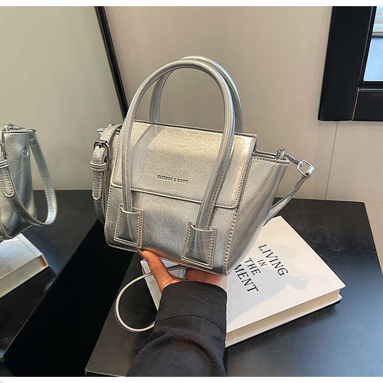 Hot New Hot Handbag Women's Trendy Fashion Texture Popular Single Shoulder Crossbody Bag