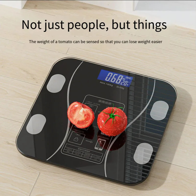 LED charging smart app synchronizes body fat scale digital proportion Bluetooth weight loss body fat scale electronic scale 250513