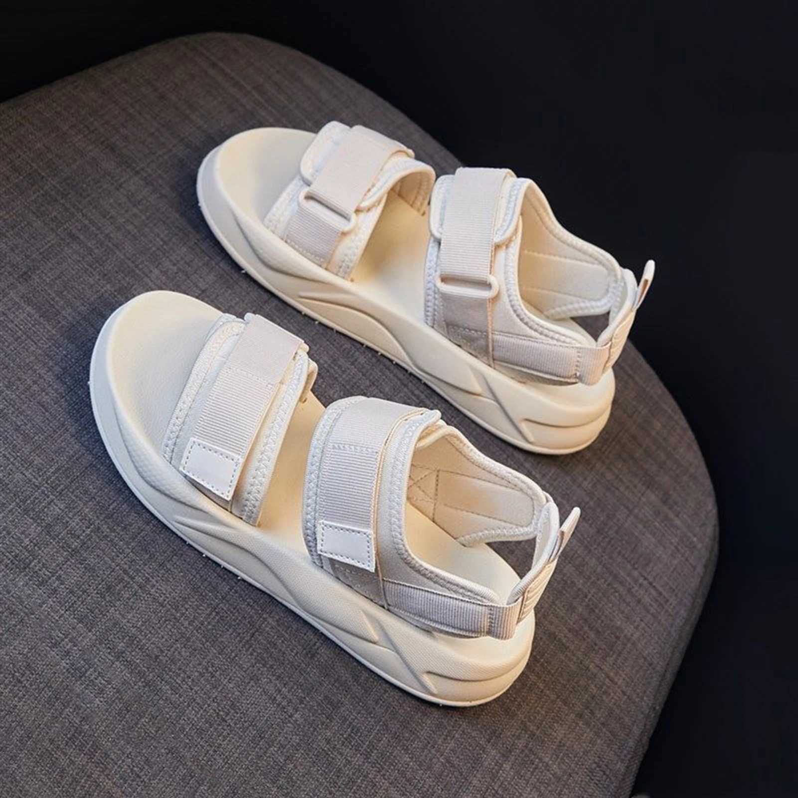 Womens Thick Sole Sandals For Women Comfortable Soft Sole Beach Sandals Hiking Sandals For Women M250520