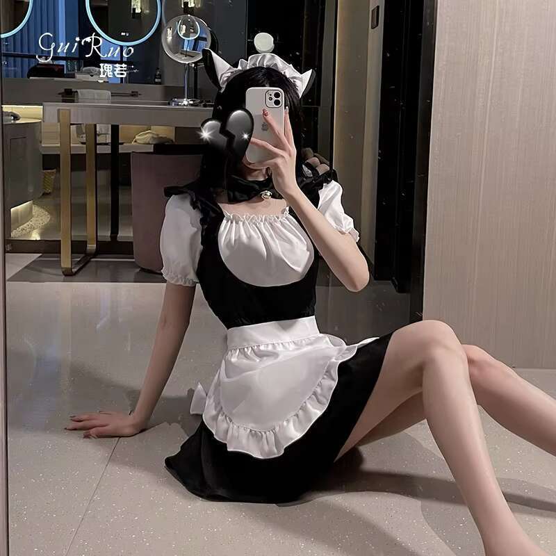 New Model Maid Outfit Clothes For Women 2023 Girls Underwear Sexy Lady Uniform
