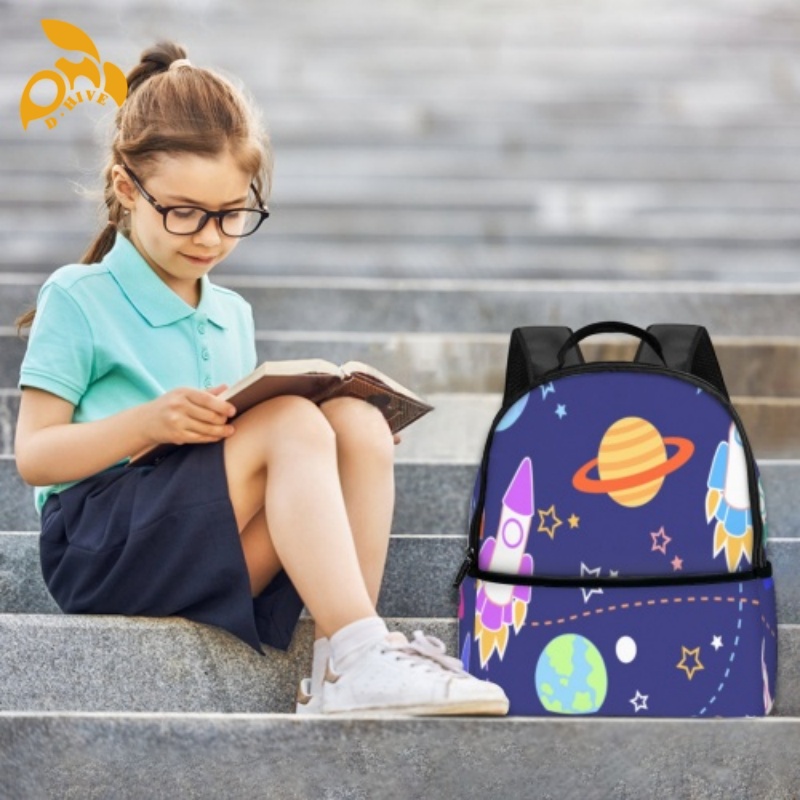 Free shipping. Top designer custom-made lightweight, high-quality, simple and fashionable small schoolbag in beige, white and black for adults.