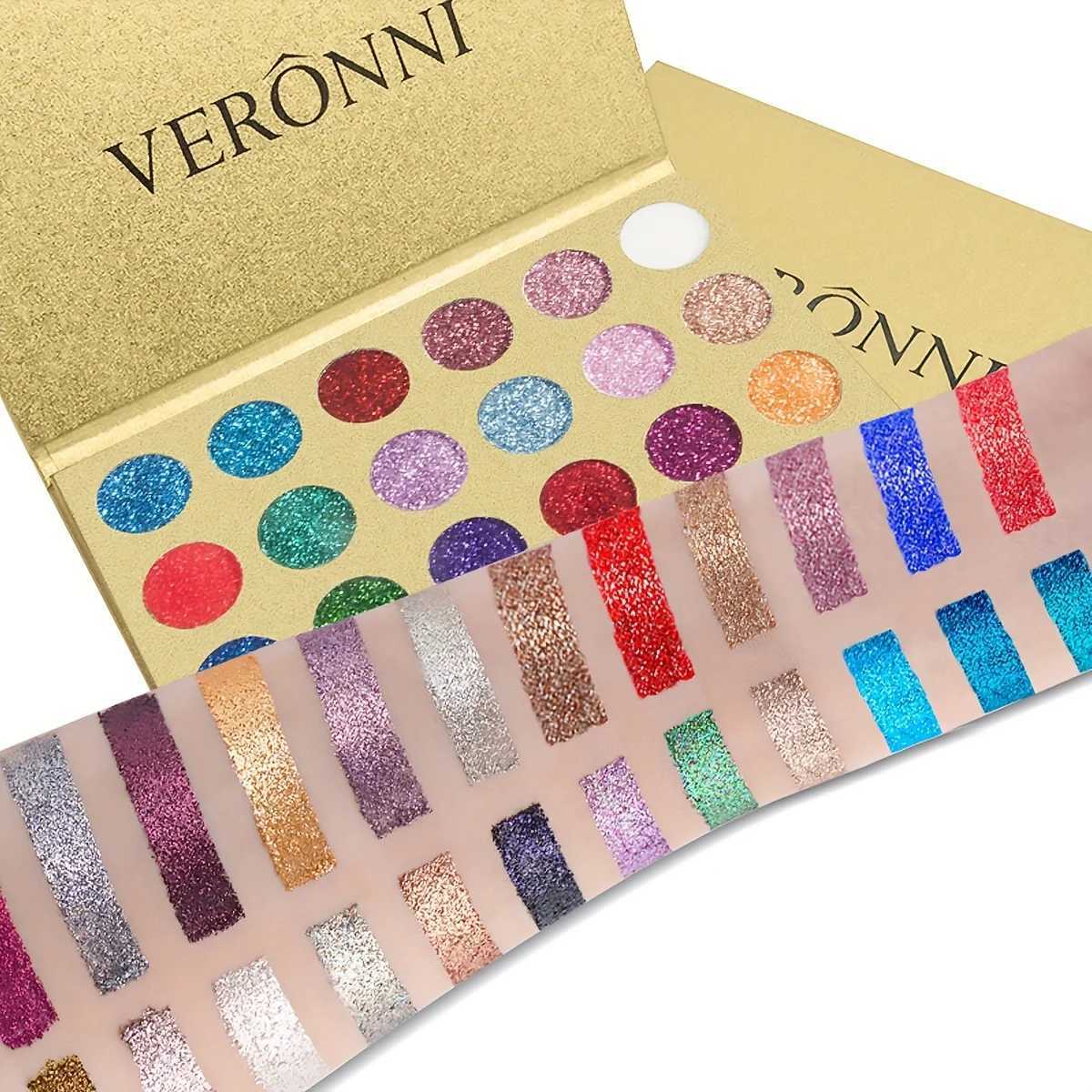 24/15 Color Glitter Eye Shadow Palette Waterproof Pearlescent Diamond Bright Cosmetic Professional Eyeshadow Makeup PaletteXJ250520