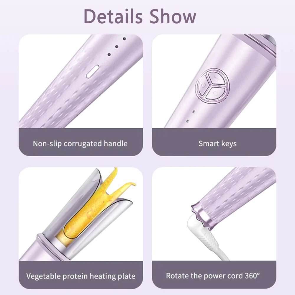 Auto Rotating Curler 32MM Automatic Ceramic Roller Professional Electric Iron Curling Wand Hair Waver
