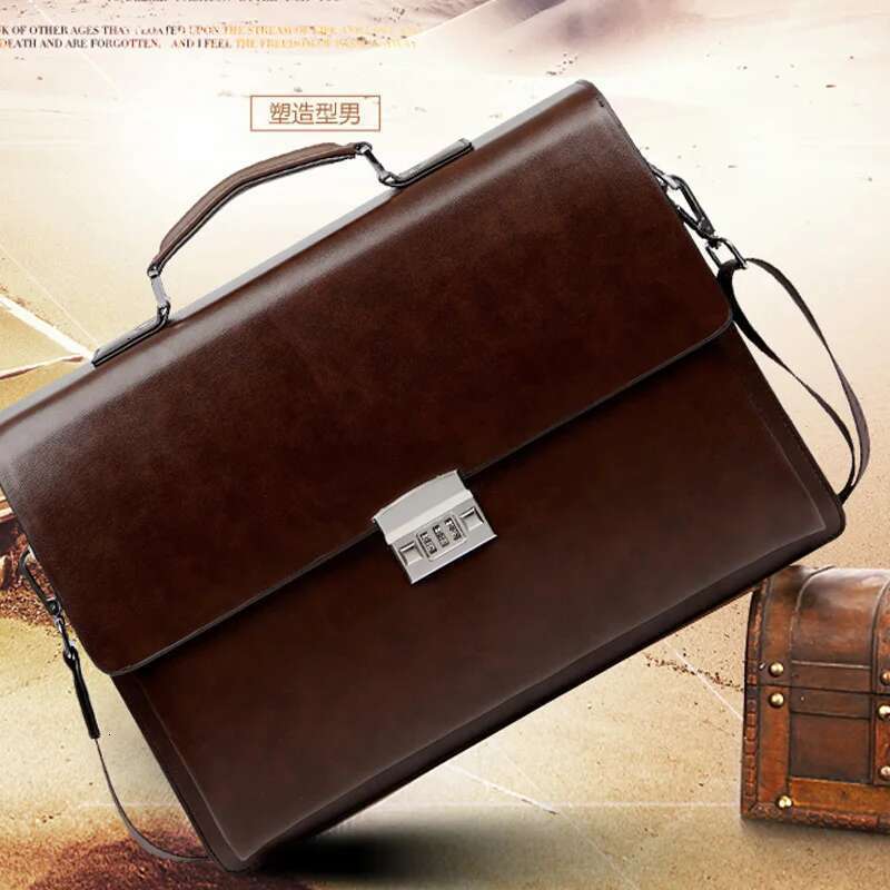 Leather For Men Bag Brand Women's Bags Executive Briefcase Man Suitcase Laptop Men's Handbag Business Tote Bolsas