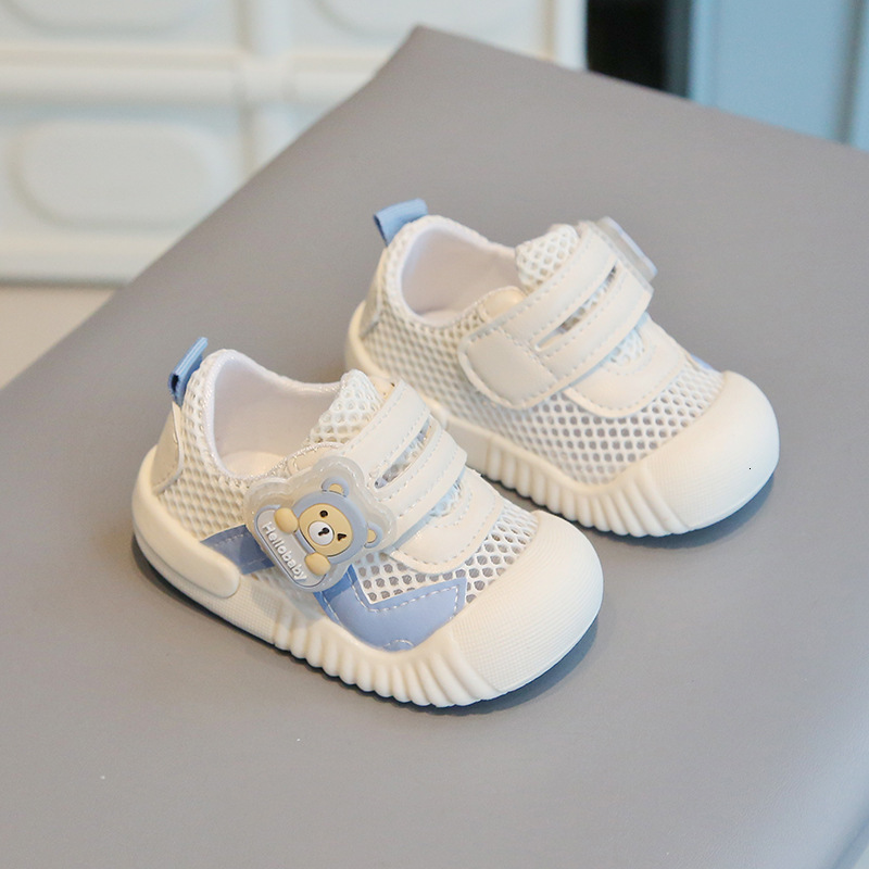 Ddmyshoesvip Baby Toddler Walking Spring Summer Breathable Mesh Both Men And Women Baby Cartoon Cute Soft Sole Single Shoes For Children