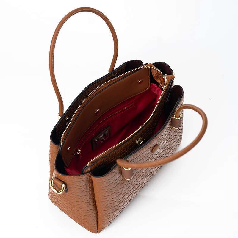 CH High Quality Metal Connection Brand Monogram Print Fashion Women's Large Capacity Commuter Versatile Tote Bag
