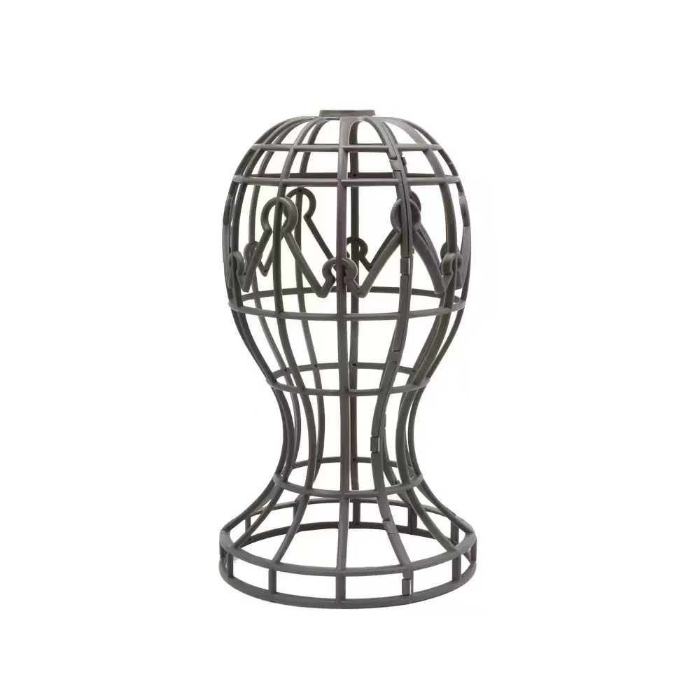 Wig Block Headband Support Lantern-Shaped Multifunctional Foldable Hair Development Display Stand Hat Display Stand