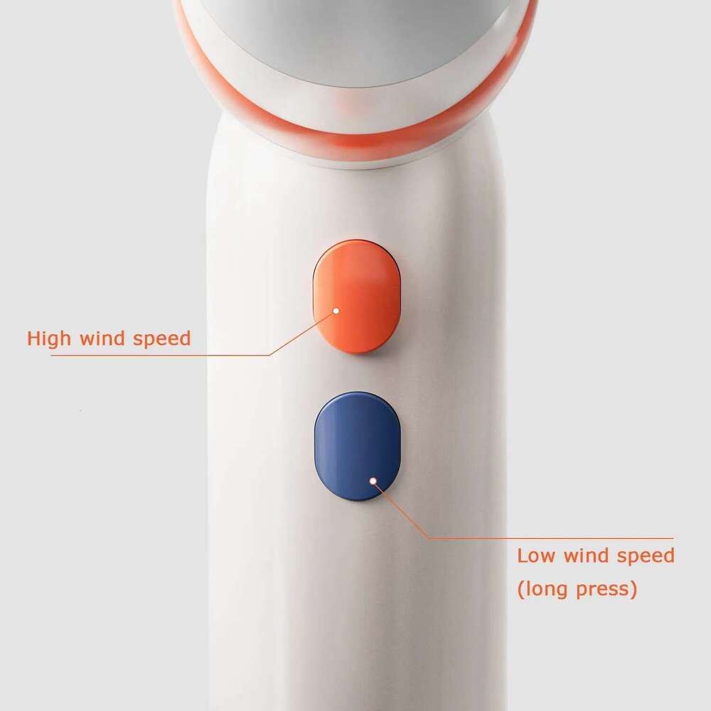 Wireless Handheld Power Fan Mini USB Charging Portable Hair Dryer Household Appliance Dusting Outdoor Iatable
