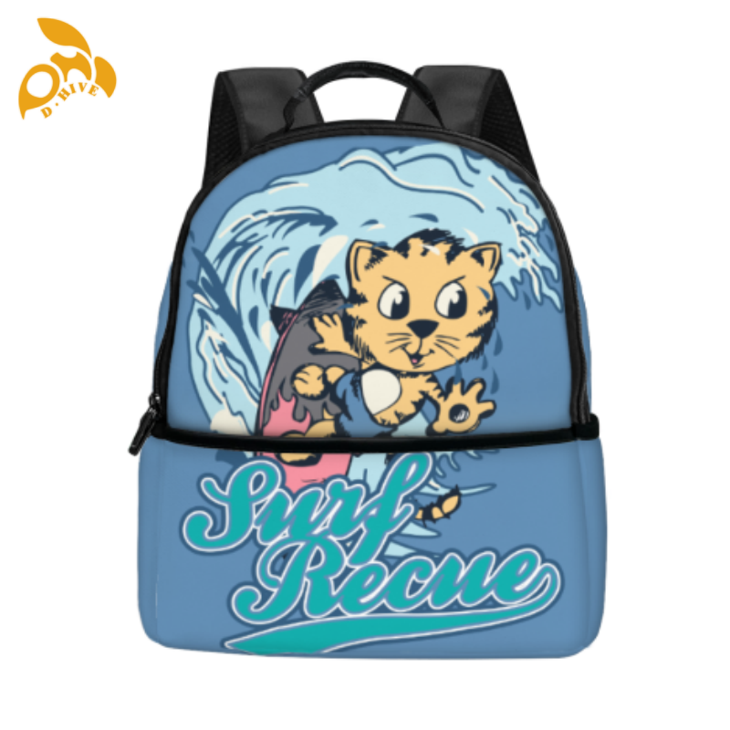 Free shipping designer custom-made lightweight, high-quality, simple and fashionable small schoolbag in beige, black for students.