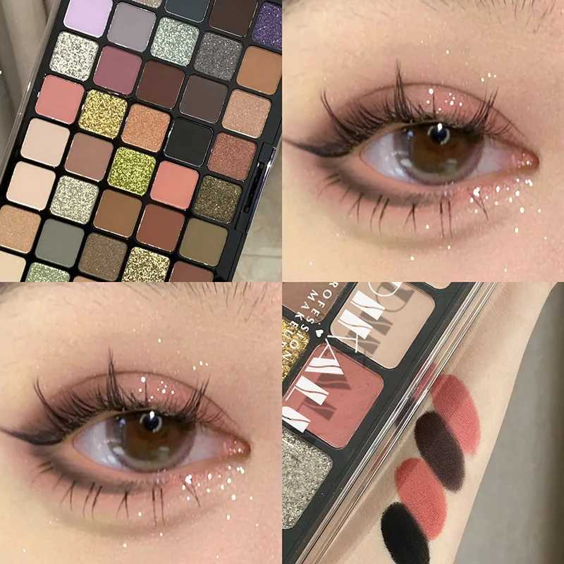 40 color Eyeshadow Palette Makeup Glitter Pearlescent Earth Color Utopia Sequin Long-Lasting Eyeshadow Palette Makeup CosmeticsXJ250520