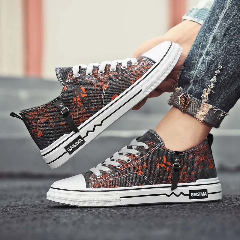 Designer casual shoes JY/New Men's Four Seasons Jeans Sailing Shoes, Sports Everyday Shoes, Comfortable Walking Shoes, Board Shoes