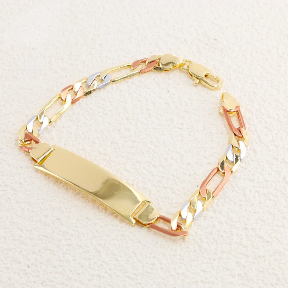 Luck Zodiac Cicret Charm Anklet and Bracelet Gold Plated Copper Alloy 18k Gold Plated Mens Bracelet Personalized Gift 250520