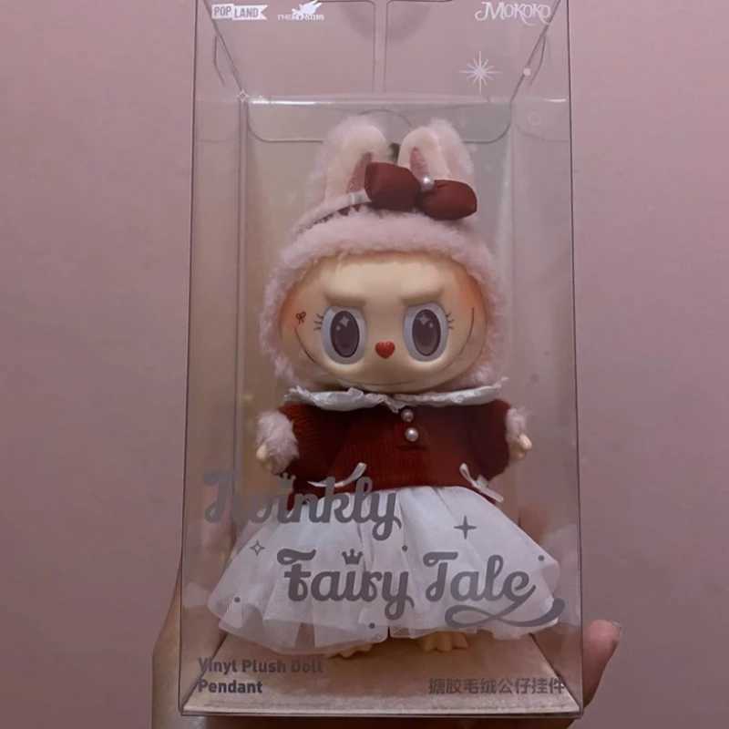 Monster Labubu Series Chicken Christmas Limit Twinkly Fairy Tale Vinyl Doll Pendant Keychain Kaii Toy Xmas Gift1 1 Replica Z250520