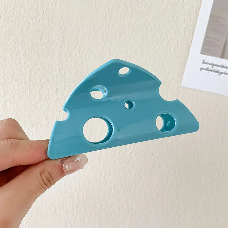 Cheese Shape Womens Hair Grab Hollow Fashion Everyday Casual Shark Clip Hair Clip Womens Hair Accessories 250517