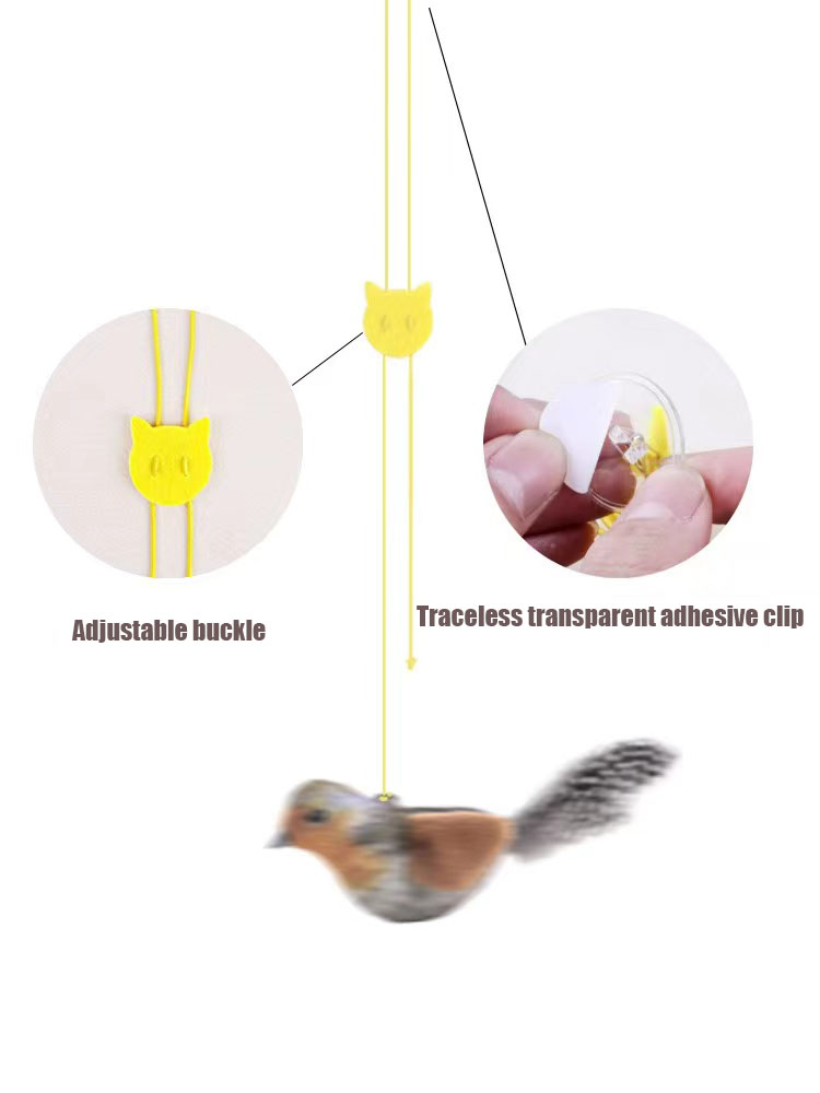 GiGwi is a cat toy that helps cats relax and enjoy themselves. It simulates the sounds of birds and can call pets Electric toys