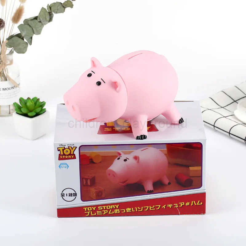 Disney Toy Story 4 Hamm the Piggy Bank Q Version 21cm PVC Pig Action Figures Mini Dolls Kids Toys Model for Children Gift W20250520