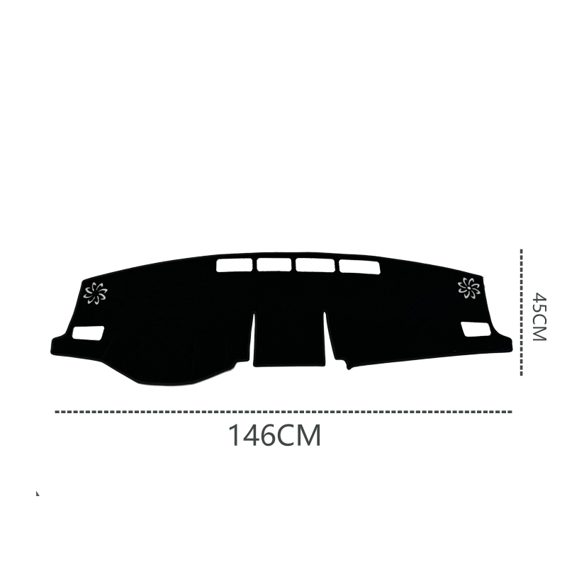 for TOYOTA RAV4 2019-2023 Dashboard Cover Sunshade - UV Protector, Anti-Glare Front Windshield Mat, Car Interior Accessory|Floral Pattern Shade|Polyes