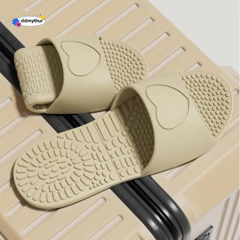 Light Weight Travel Slippers Women 2025 Summer Open Toe Soft Eva Bathroom Slides Woman Comfort Foldable Non-Slip Shoes Ladies ddmythur