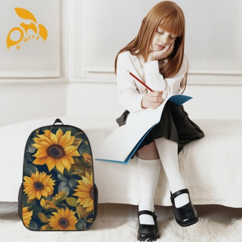 Free shipping designer custom beige, white and black lightweight, high-quality, simple and lightweight casual schoolbag for students