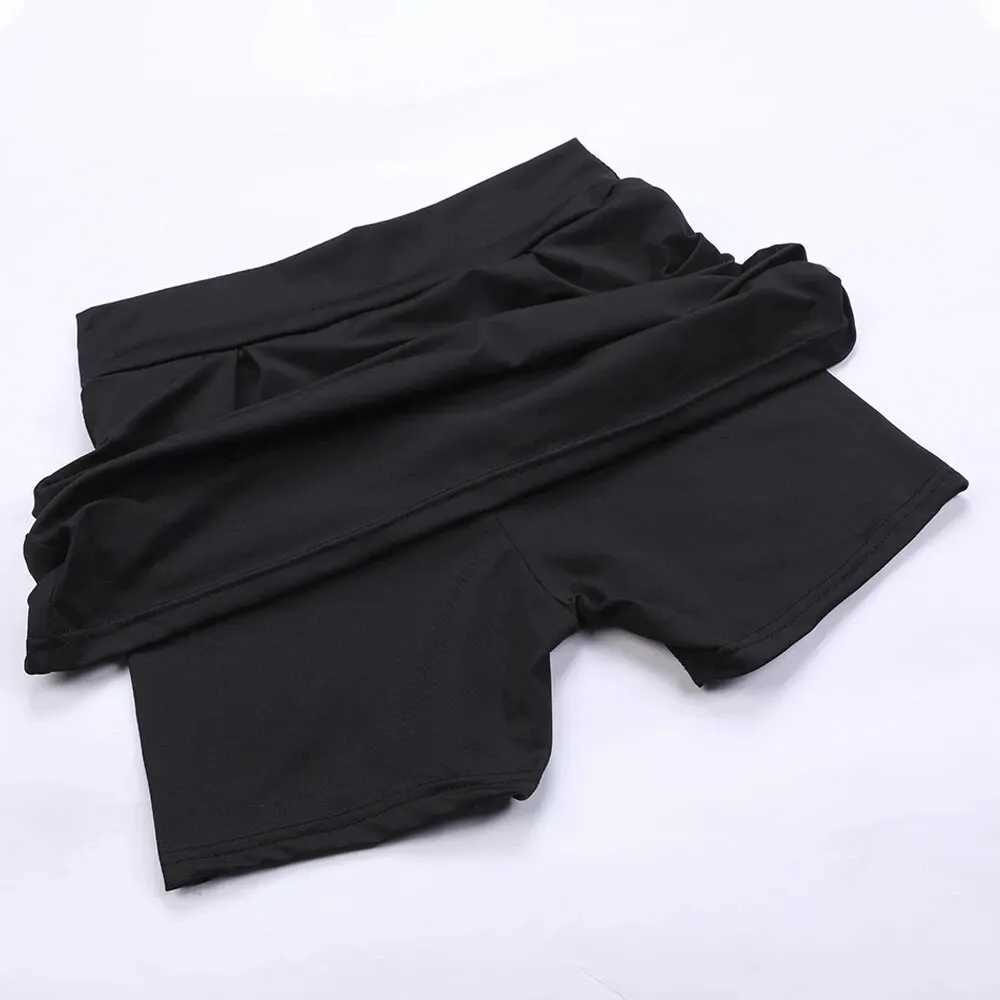 Sports Short Skirt Yoga Shorts Culottes Tennis Skirt Clothing Fitness Clothes Running Outdoor High-waist Yoga ClothesXJ250520