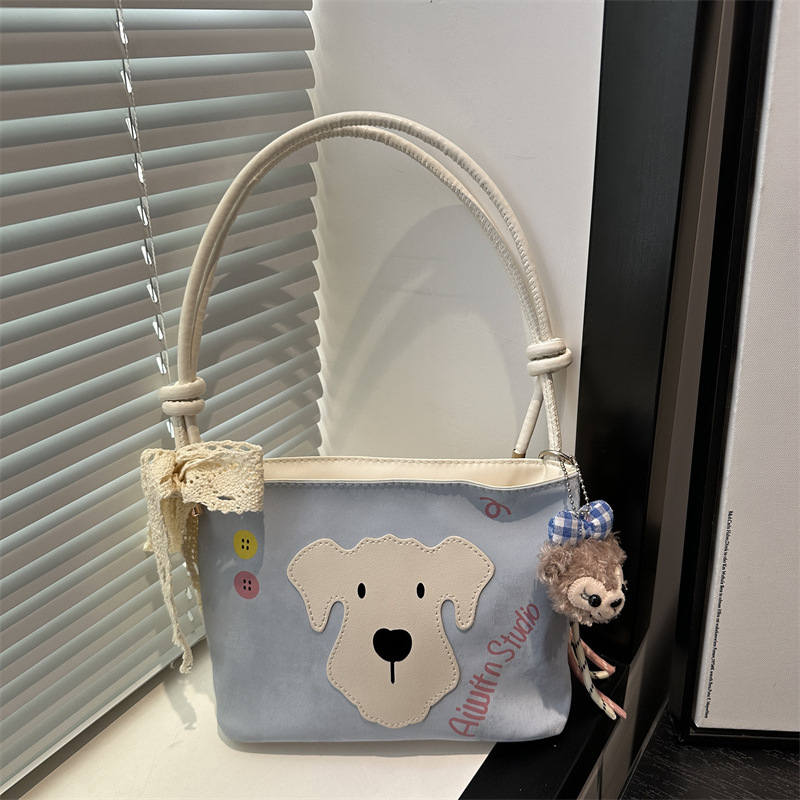 Free Delivery Designer Bag This Year's Popular Include Large Capacity Soft Faced New Teddy Bear Shoulder S Hands And Versatile Women's S Lux