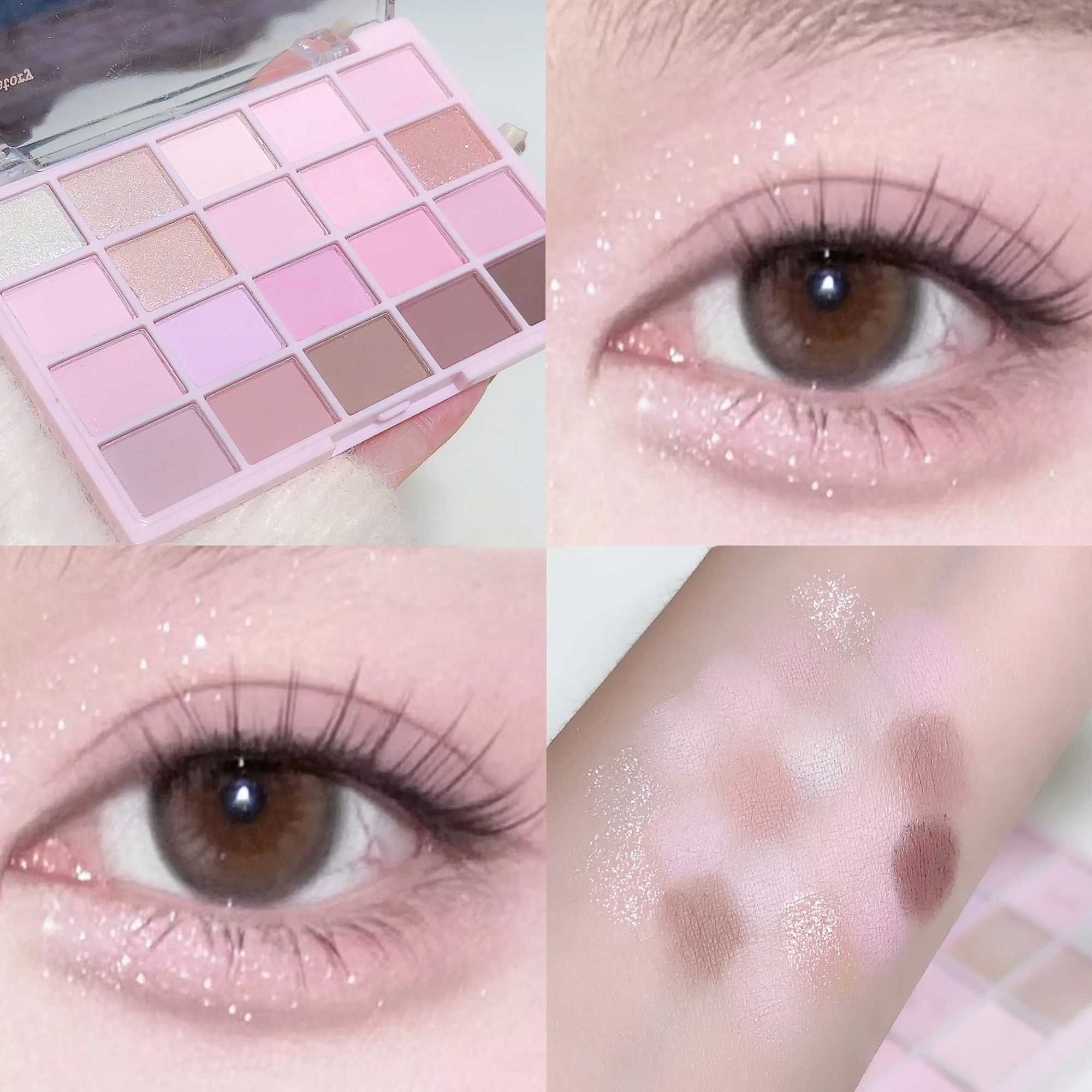 20 color Korean Low Saturation Eyeshadow Tray Matte Waterproof Brown Pink Long-lasting Makeup Daily Makeup NewXJ250520