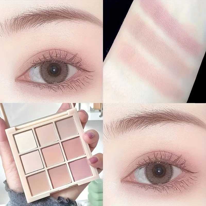 Multifunctional Eyeshadow Palette 9 Colors Various Shades Long Lasting Moisturizing Eye Shadow Palettes for Women Makeup KitXJ250520