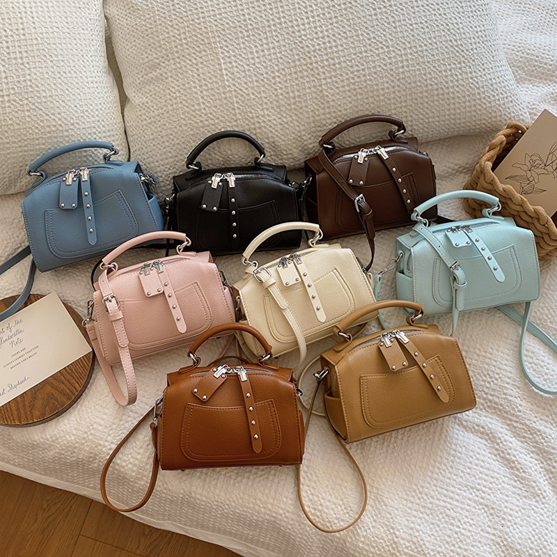 2023 New Trendy Fashionable Shoulder with High Quality and Western Style Handbag Boston Pillow Bag