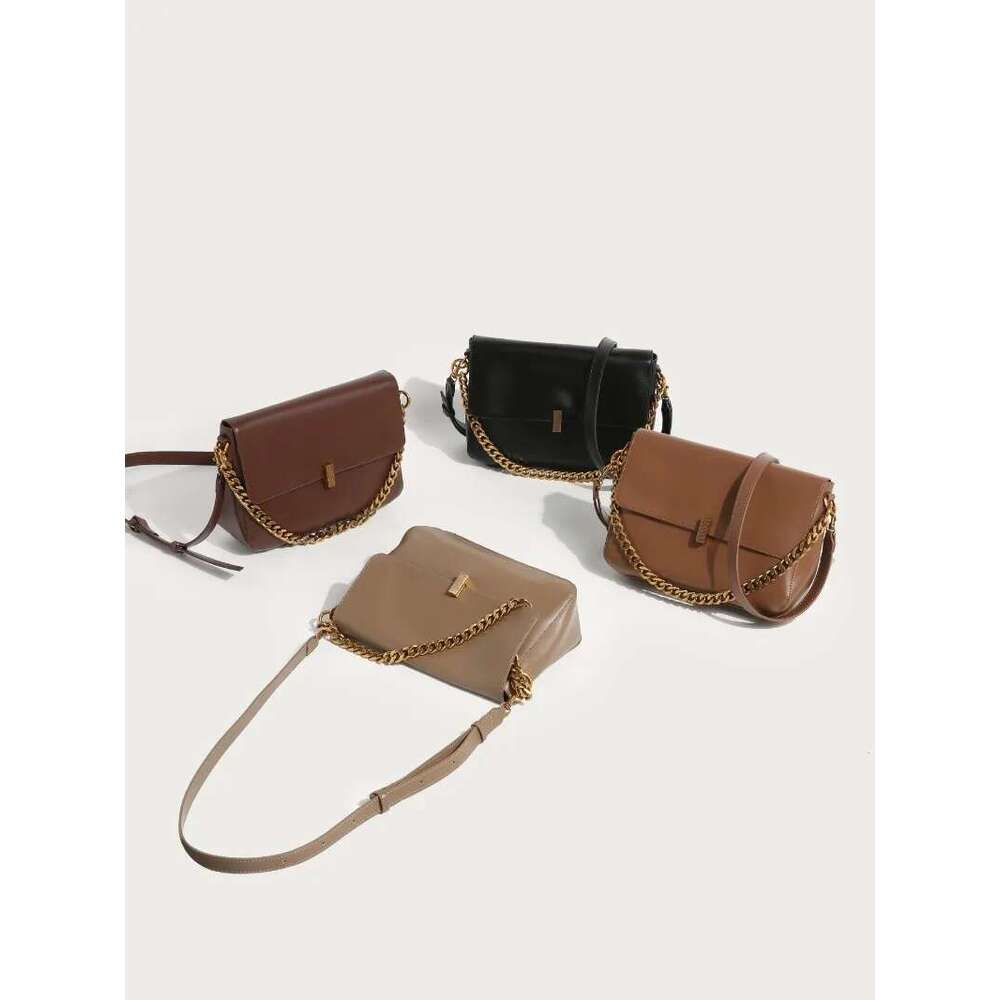 Simple Single Shoulder Large Capacity Women's Chain Tote Crossbody Bag, Casual And Versatile