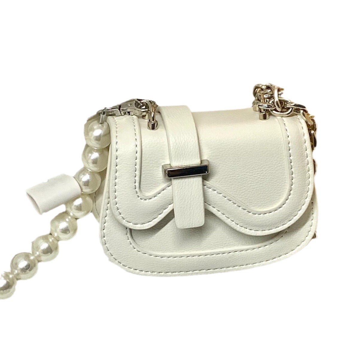 Mini small for women 2025 new spring and summer high-end texture niche design fashionable pearl chain crossbody bag