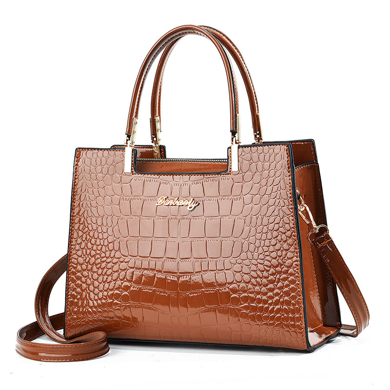High quality brand high-quality women's 2025 new multi-functional high-end feeling, women's atmospheric mother single shoulder handbag free 
