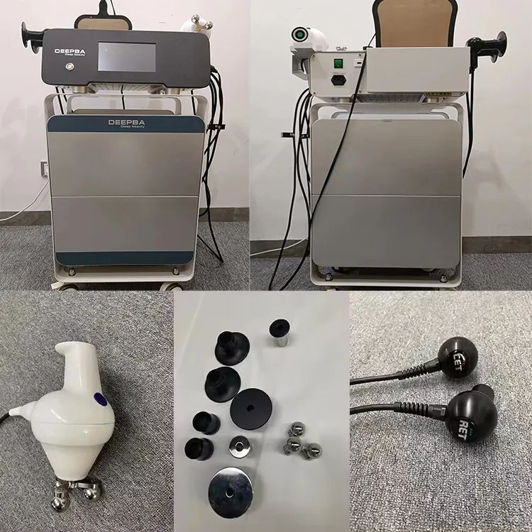 448K DEEPBA Tecar Therapy Physiotherapy Device for Pain Relief Face Lift Body Slimming Monopolar Rf Beauty Spa Machine