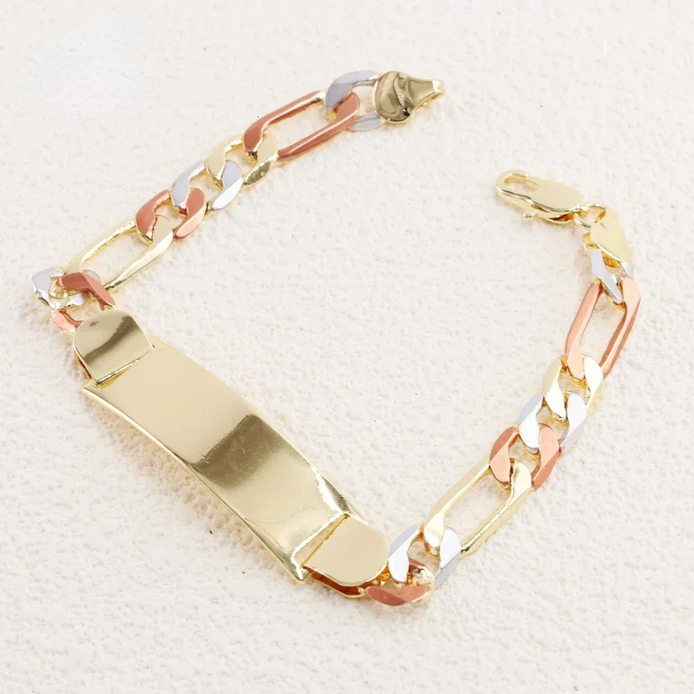 Luck Zodiac Cicret Charm Anklet and Bracelet Gold Plated Copper Alloy 18k Gold Plated Mens Bracelet Personalized Gift 250520