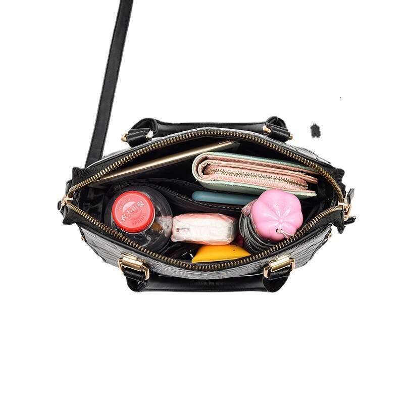 Texture Stone Pattern Handbag New Type Korean Style Shaped Sweet Fashion Women s Cross Shoulder Bag