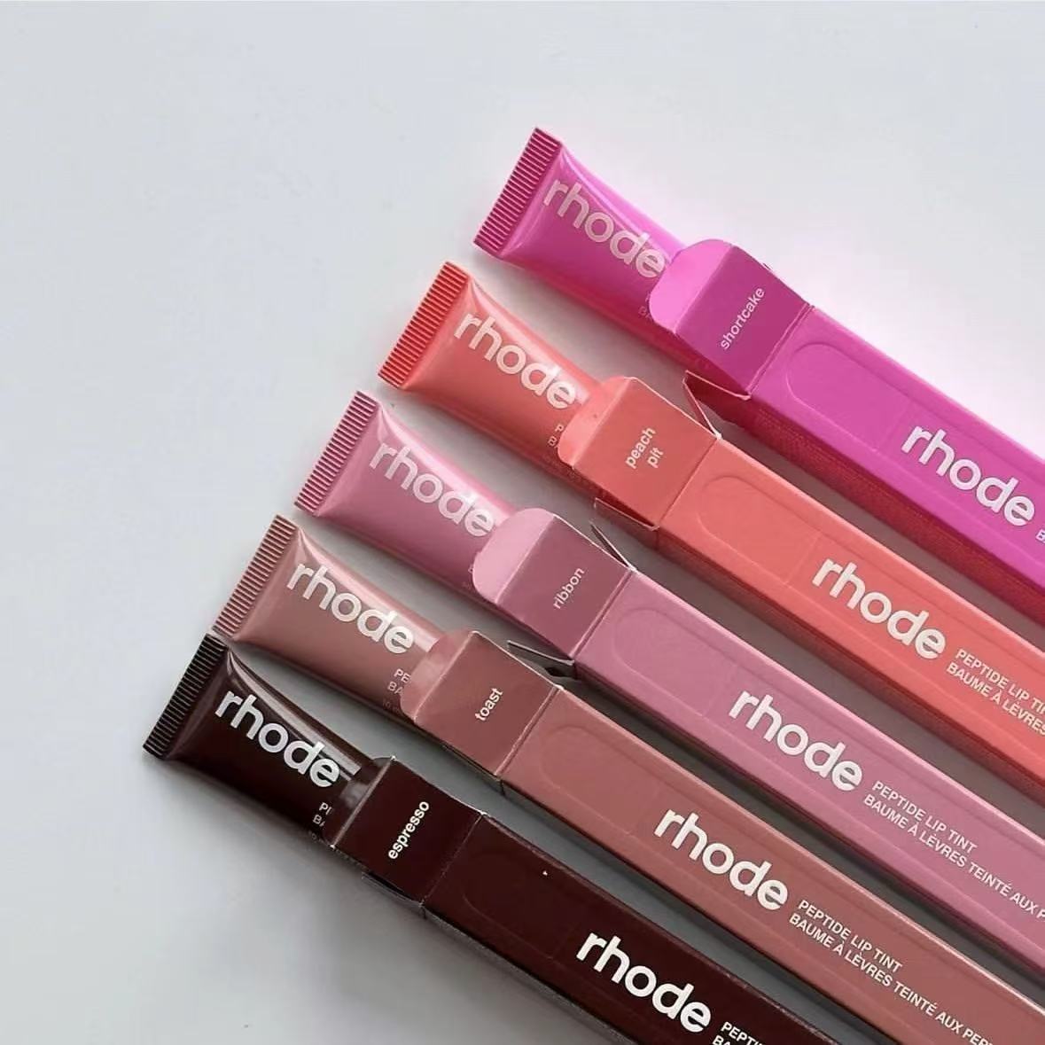 Rhode Make up Lip Gloss rhode Hailey lipstick Moisturizing Shiny glitter liquid lipstick clear lipgloss beauty Cosmetics 9colors to choose