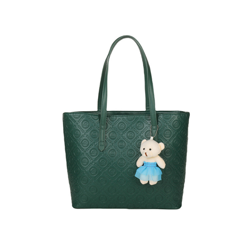 Women 2025 New Style Simple Fashion Large Capacity Letter Printed Handheld Shoulder Tote Bag