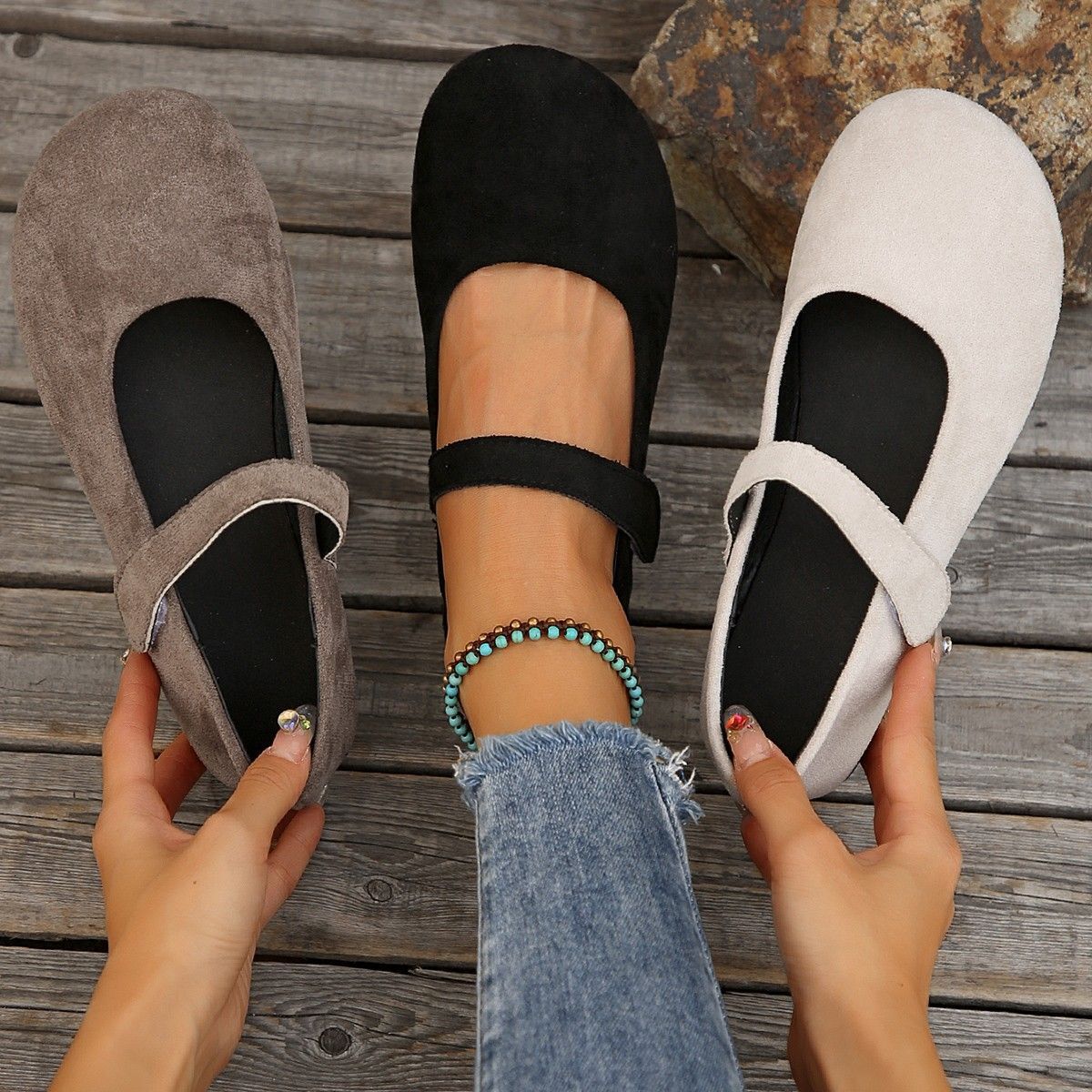 Flat Sole Fairy New Summer Ballet Casual Shoes With Skirt Mary Jane Shoes Ddmysaturn