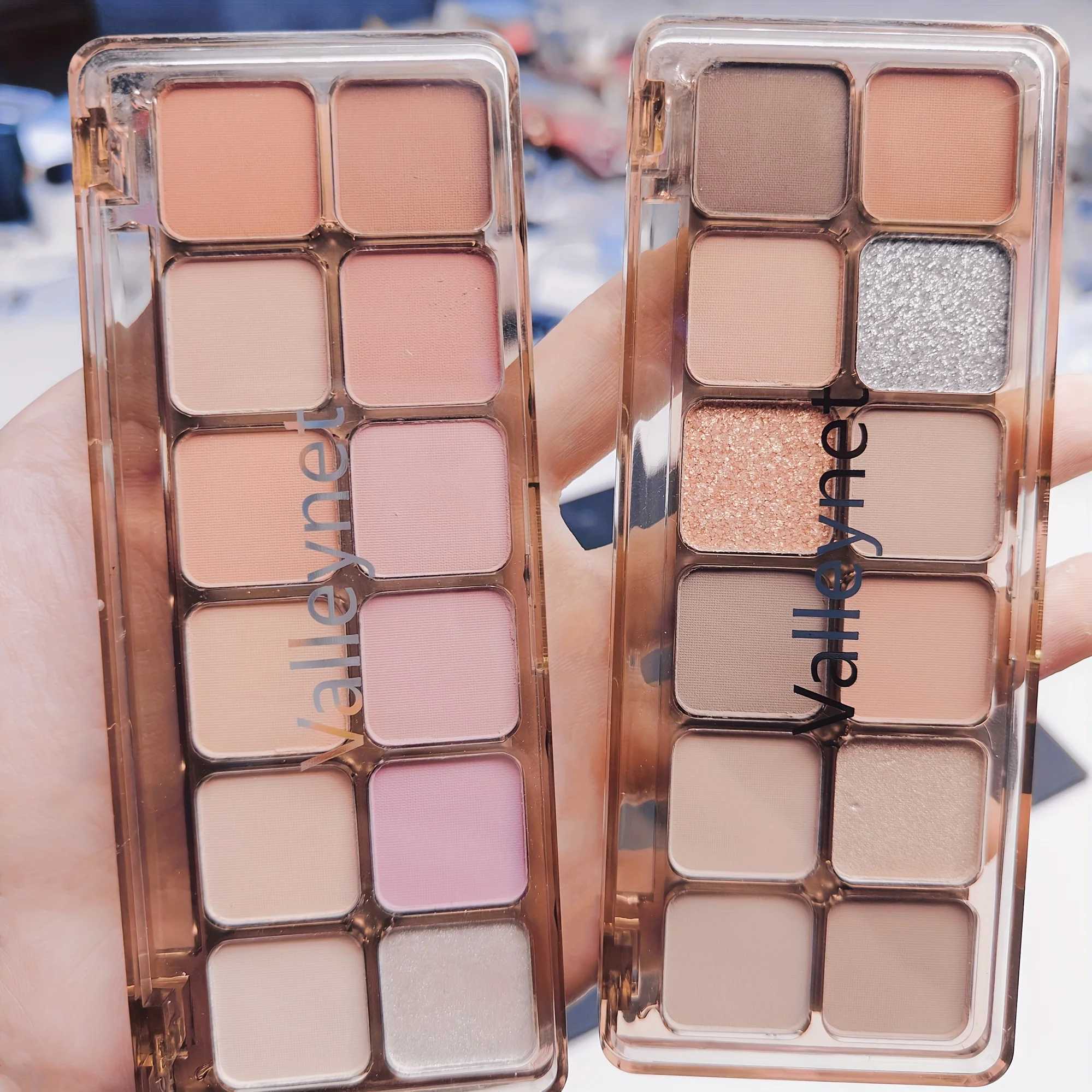 12 Color Eyeshadow Palette Earth Tones Shimmer Matte Waterproof Longlasting Pressed Powder Eye Shadow Palette MakeupXJ250520